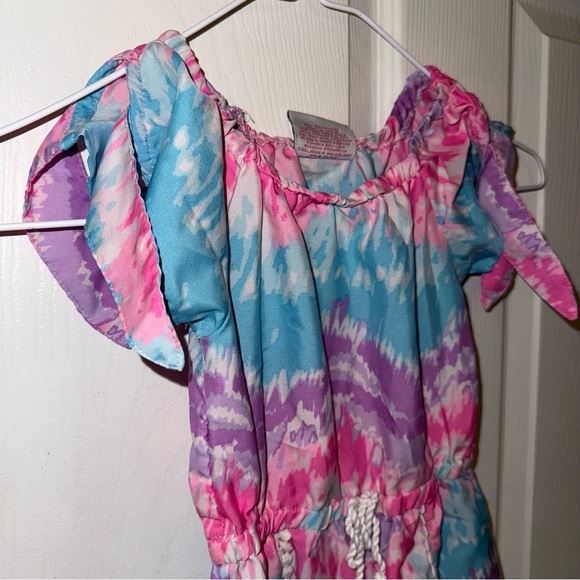 3T Tie Dye Romper - Picture 3 of 5